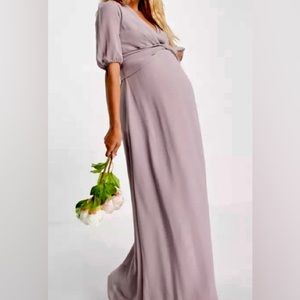 ASOS Maternity, nwt Wrap Front Maxi Dress, Size 12
